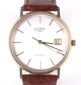 A vintage gentleman's Rotary quartz watch.