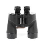 A pair of WWII Bausch & Lomb US Navy binoculars.