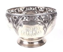 An American Sterling silver bowl.