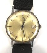A vintage gentleman's Omega automatic wristwatch.