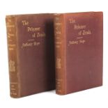 Anthony Hope, The Prisoner of Zenda, Arrowsmith 3/6 Series, two copies of Vol XVIII,