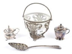 Silver and silver plated wares.