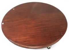A 19th century mahogany tilt top breakfast table.