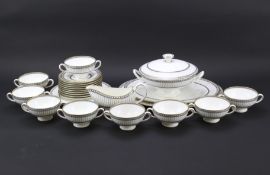 A Wedgwood 'Colonnade' pattern part service.