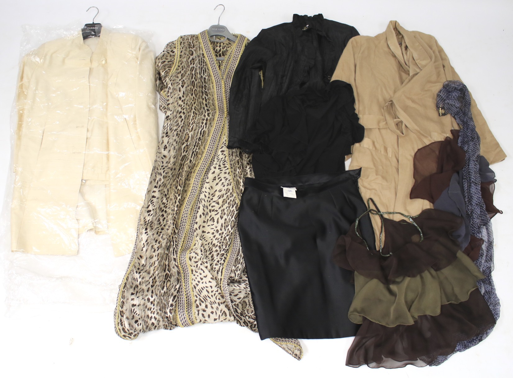 An assortment of designer and vintage clothes. - Image 2 of 2
