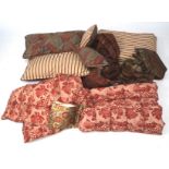 An assortment of textiles.