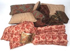 An assortment of textiles.