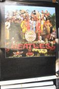 Six vintage Beatles posters, re-release c.