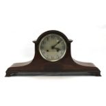 A 20th century mahogany cased mantel clock.