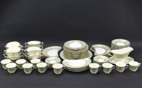 A Wedgwood part dinner service in the 'Embassy' pattern.