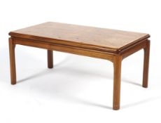 A Nathan rectangular teak coffee table.