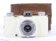 An Ilford Advocate series 1 35mm camera with Anastigmat f=35mm f/4.