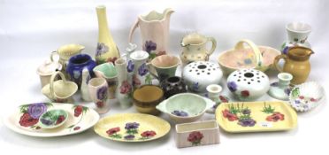 An assortment of Radford and other ceramics.