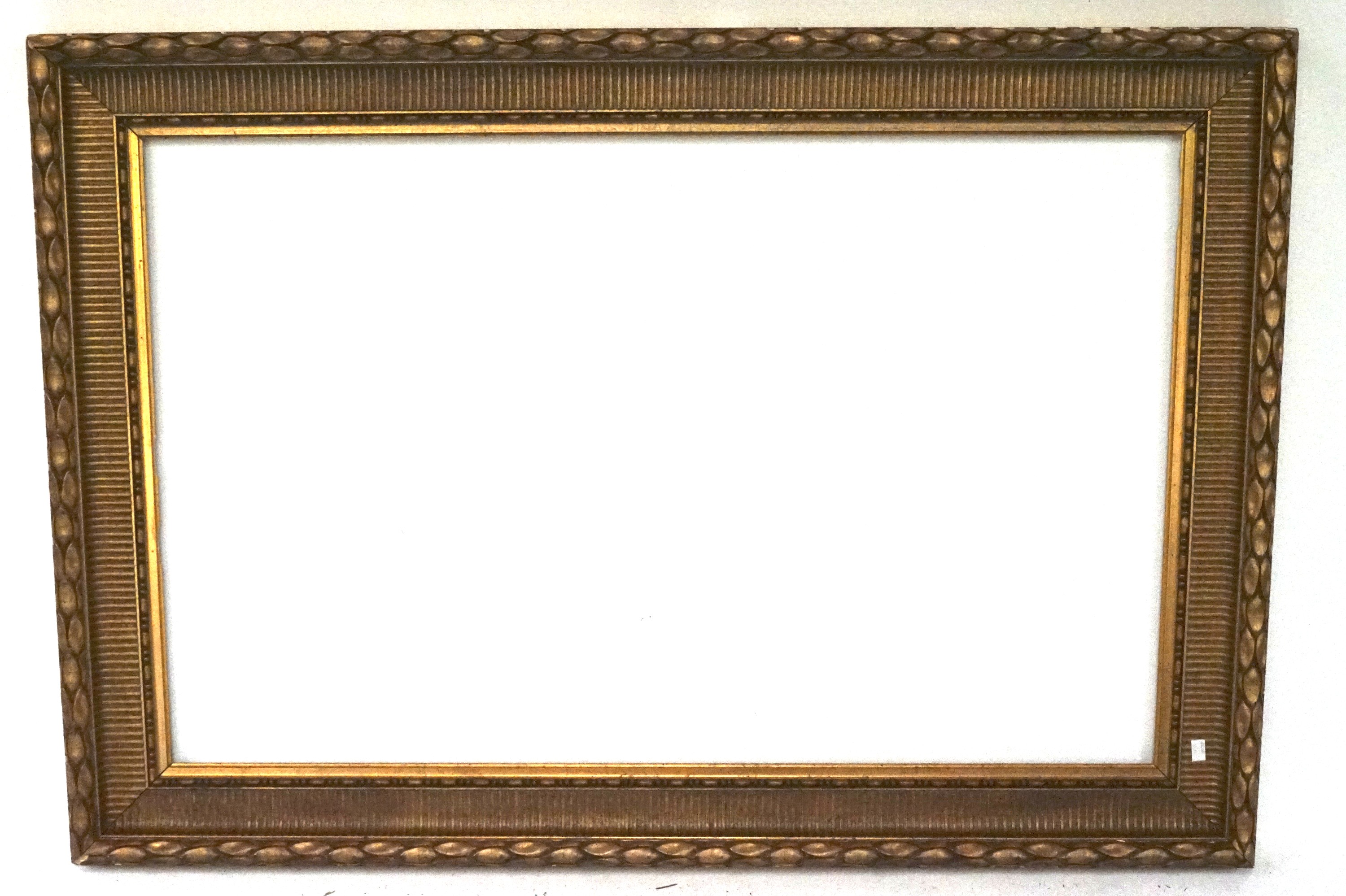 A gilt picture frame,