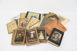 A quantity of vintage books relating to art and a number of children's books