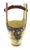 A 20th century Japanese ceramic jardiniere in the form of a bucket.