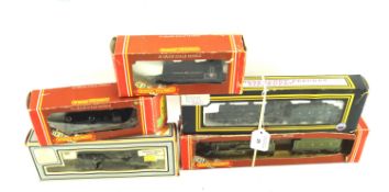 An assortment of OO gauge steam locomotives including a LNER 4-4-0 locomotive "The Fitzwilliam"