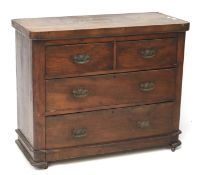 An early 20th century mahogany chest of drawers.