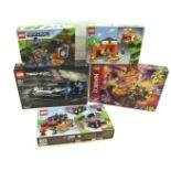 Five Lego sets.