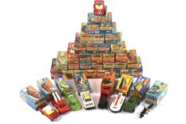 A collection of Matchbox Superfast 75 vehicles.