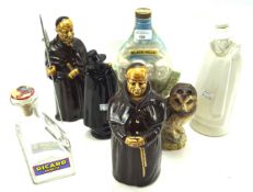 An assortment of novelty flagons.