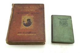 Two Charles Dickens books.