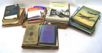 An assortment of books.