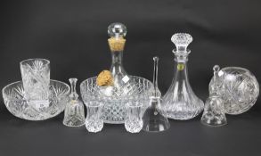 An assortment of glassware.