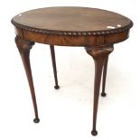 An early 20th century mahogany occasional table.