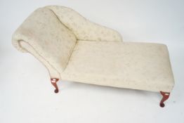 A 20th century ladies day chaise lounge.