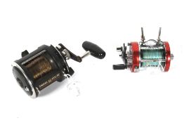 Two fishing reels.