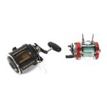 Two fishing reels.