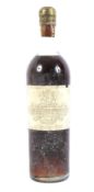 A bottle of Sauternes 1929 Chateau Filhout, 72cl.