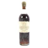 A bottle of Sauternes 1929 Chateau Filhout, 72cl.