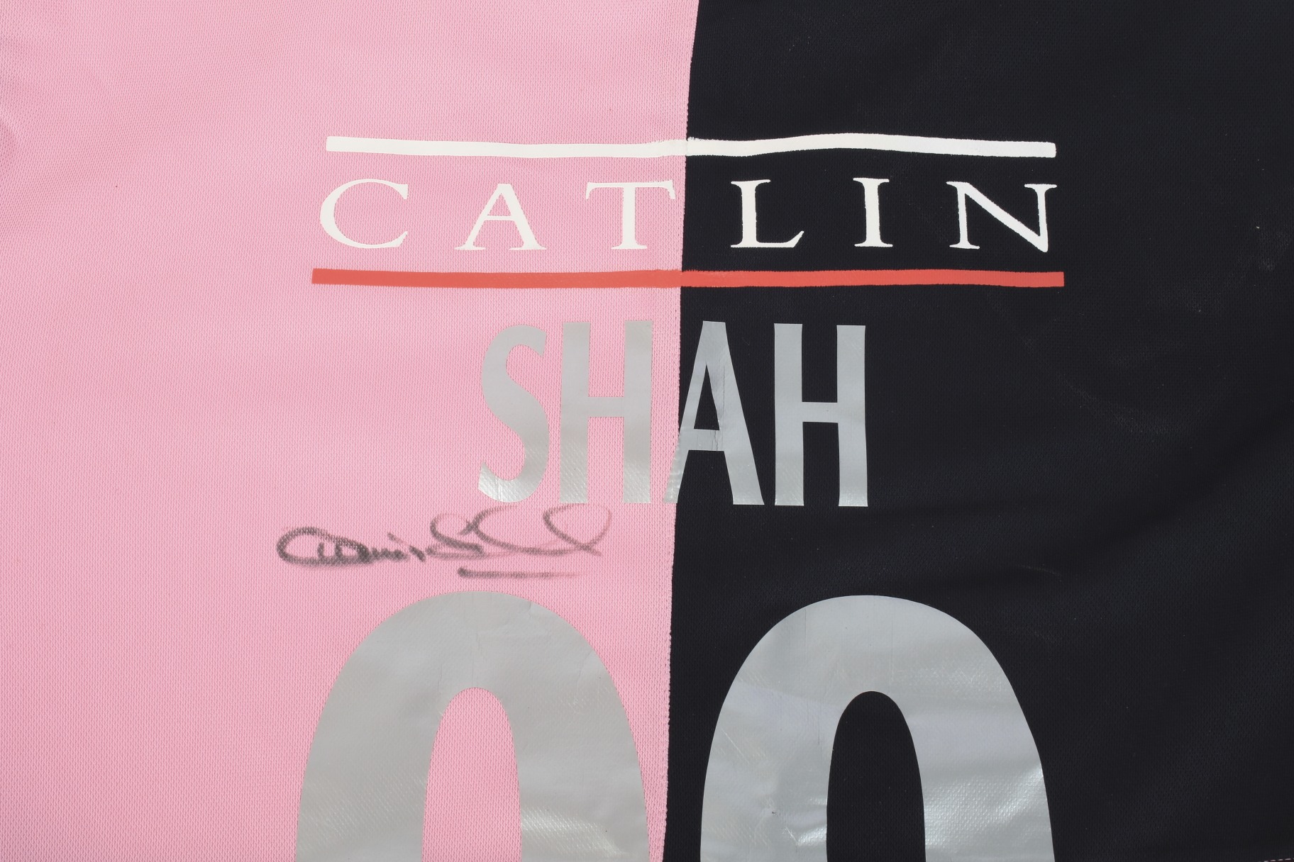 An Owais Shah signed Middlesex cricket jumper. - Image 3 of 3