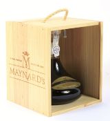 A case bottle of MAYNARD'S 30year old Aged Tawny Port in original case number HD 914509.