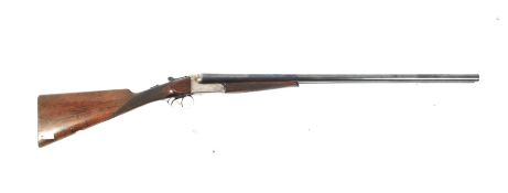 An English Box Lock Samuel Marson and Co shotgun. 12 gauge, 28 inch barrel. 2 1/2 inch chambers.