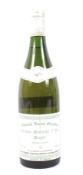 A bottle of Domaine Vincent Girardin, 1987. Chassagne-Montrachet 1st Cru Morgeot, 750ml, 13.
