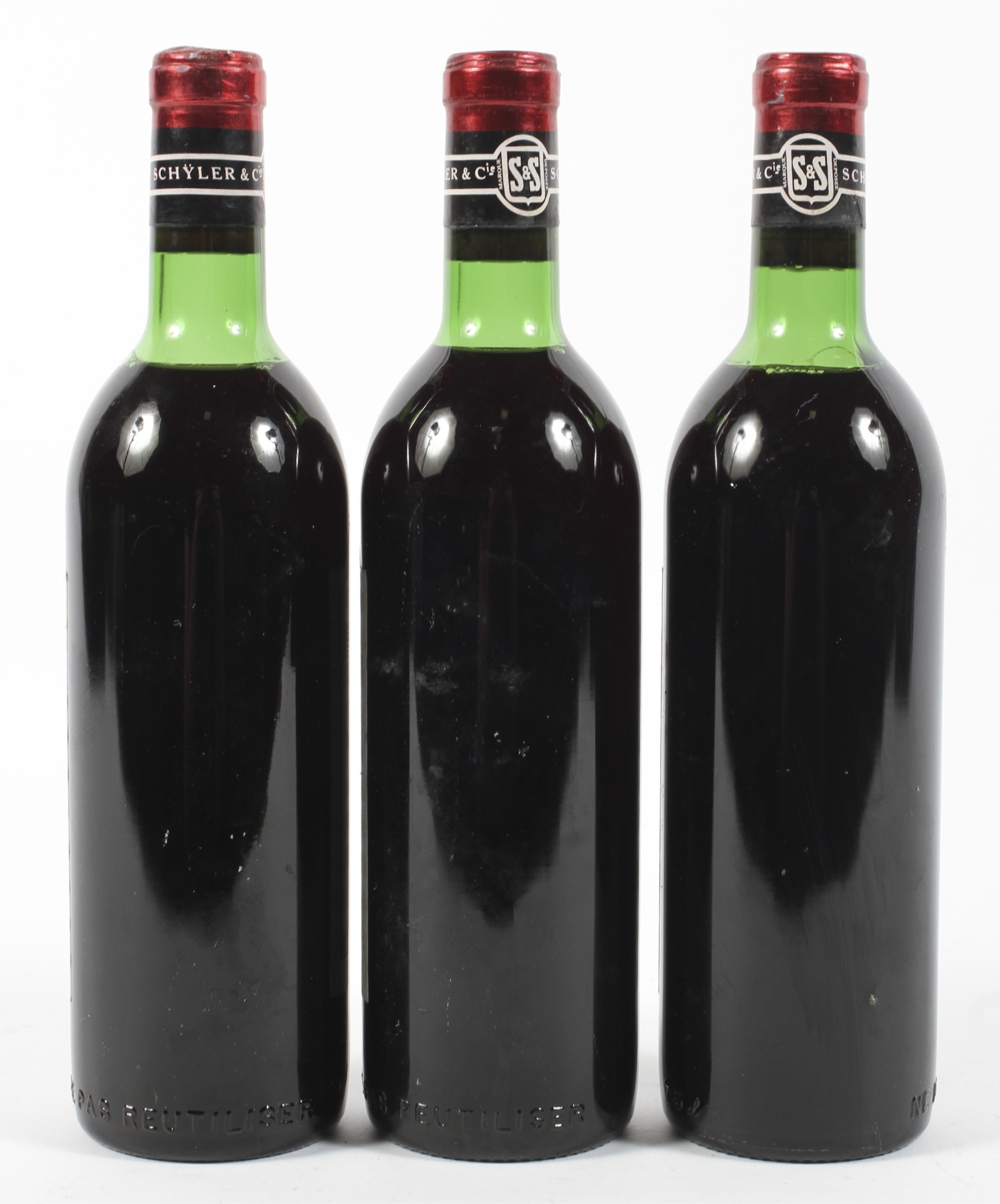 Three bottles of Chateau Kirwan Margaux 1967. - Image 2 of 2