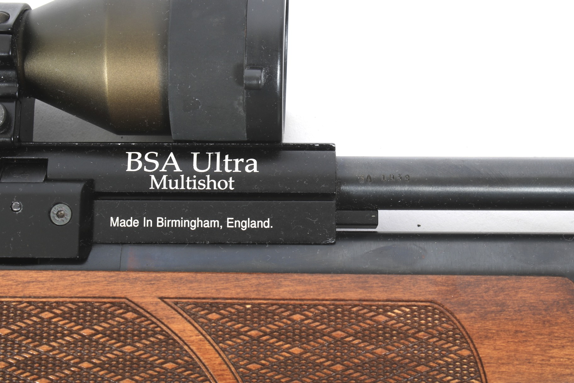 A BSA ultra multishot 177 air rifle with AGS scope. - Image 2 of 3