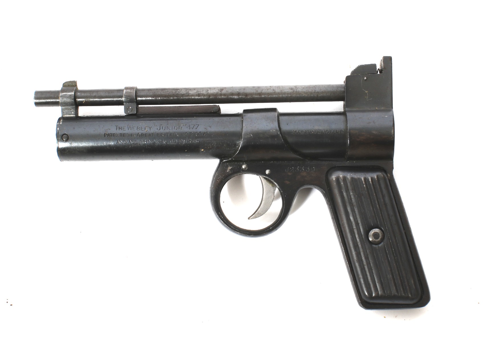 Webley junior air pistol with original targets and wasp pellets and darts. - Bild 2 aus 2