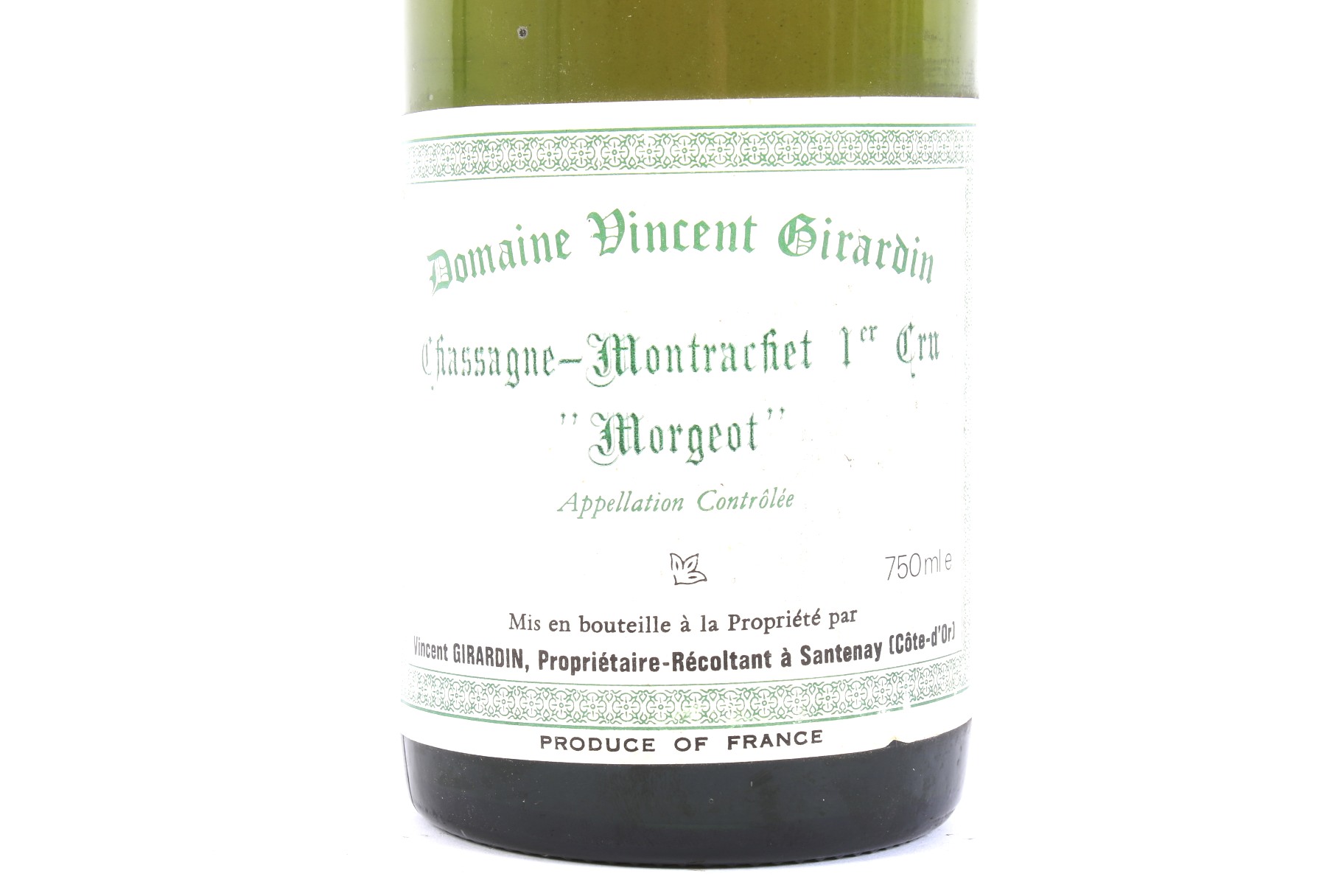 A bottle of Domaine-Vincent Girardin, 1985. - Image 2 of 2