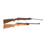 Two air rifles. Including a Mondial York air rifle .177 and a Webley Junior air rifle.