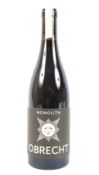 A bottle of Obrecht Monolith Pinot Noir. 2013, 75cl, 12.