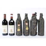 A mixed case of rare limited Pinotage Abraham Perold Tributum, South Africa.