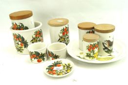 A collection of 20th century Portmeirion ceramics.