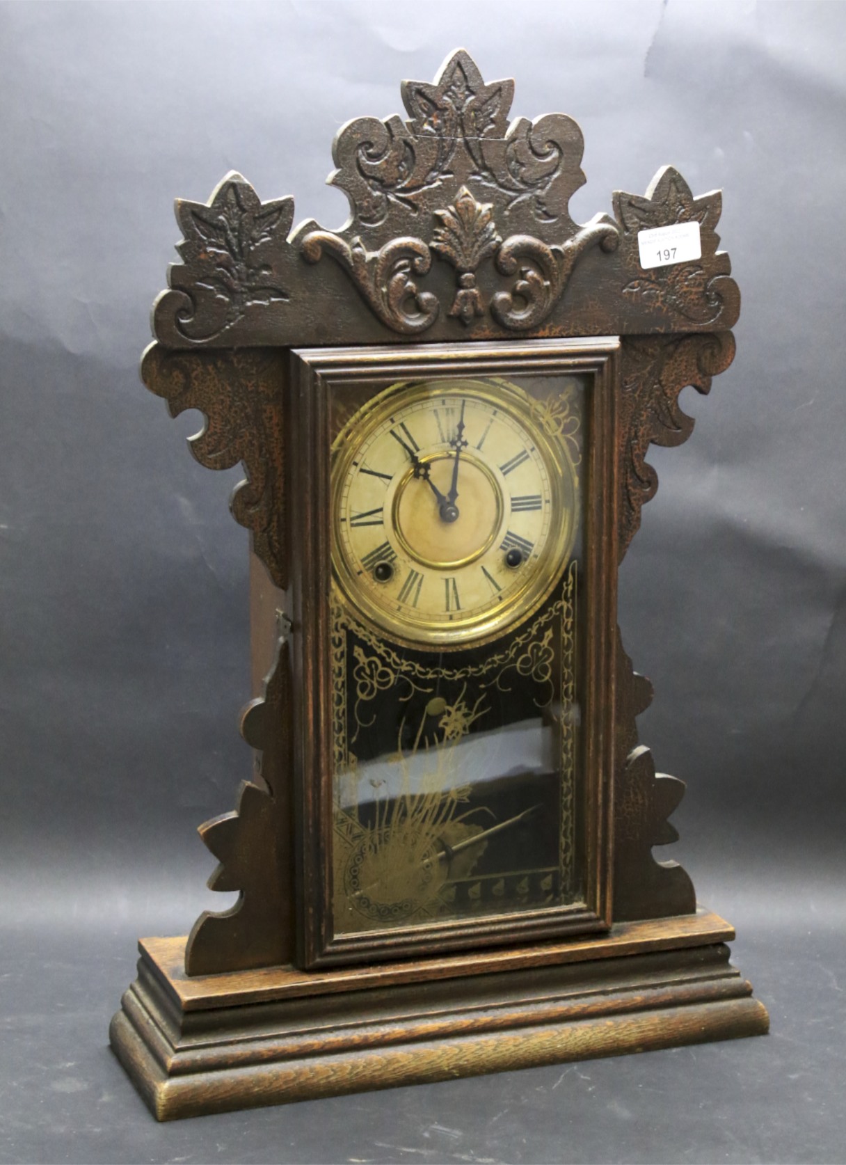 An American Forestville Conneticut mantel clock.