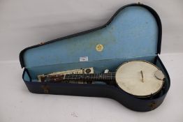 A George Formby banjo.