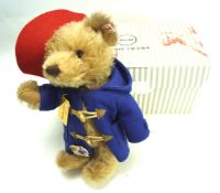 A contemporary limited edition Steiff 60th Anniversary Paddington Bear.
