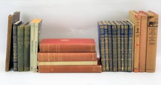 A collection of Rudyard Kipling volumes.